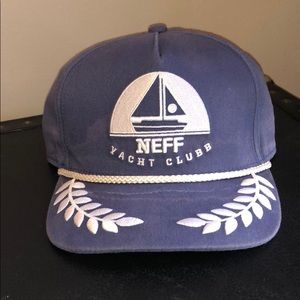Navy Neff Yacht Clubb SnapBack